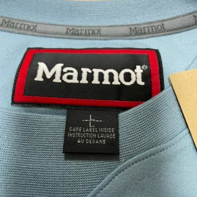 MARMOT(マーモット)のSTABRIDGE × MARMOT Back Logo H/S Crew メンズのトップス(Tシャツ/カットソー(半袖/袖なし))の商品写真