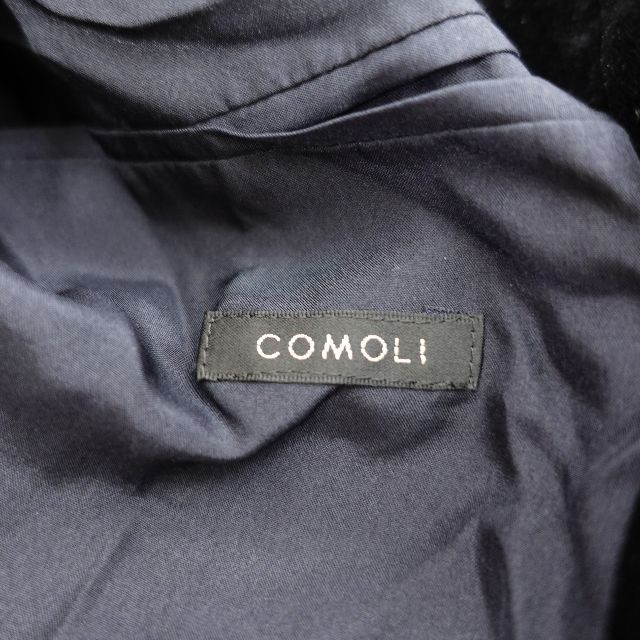COMOLI 21AW シルク別珍スタンドカラージャケット サイズ1