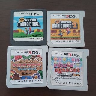 ニンテンドー3DS(ニンテンドー3DS)のスーパーマリオ　DS 3DS　セット(携帯用ゲームソフト)