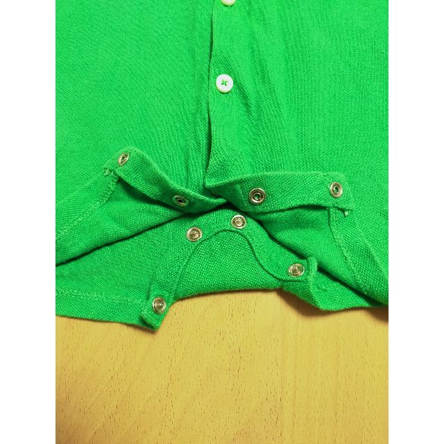 POLO RALPH LAUREN(ポロラルフローレン)のラルフ　緑ロンパース キッズ/ベビー/マタニティのベビー服(~85cm)(ロンパース)の商品写真