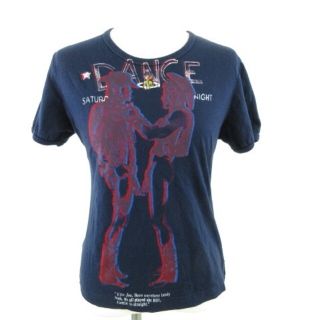 ヴィヴィアンウエストウッド(Vivienne Westwood)のヴィヴィアンウエストウッド カットソー Tシャツ 半袖紺 S(カットソー(半袖/袖なし))