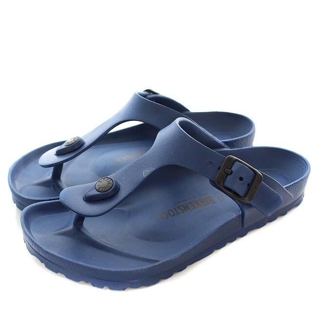 BIRKENSTOCK(ビルケンシュトック)のビルケンシュトック サンダル ギゼ EVA トング 35 22.5cm 青 レディースの靴/シューズ(サンダル)の商品写真