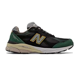 ニューバランス(New Balance)のNew Balance 990V3 "Black/Green/Yellow"(スニーカー)