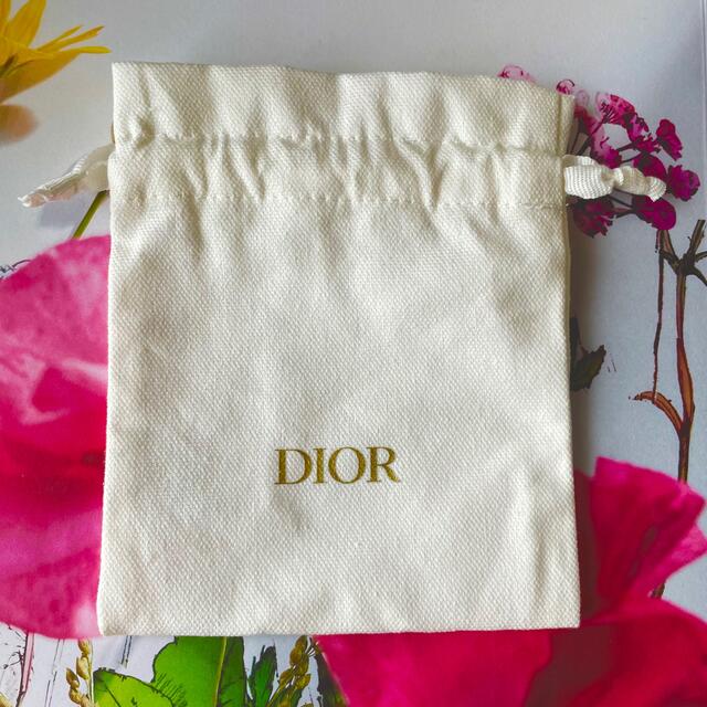 Dior(ディオール)のディオール　巾着　ポーチ　 レディースのファッション小物(ポーチ)の商品写真