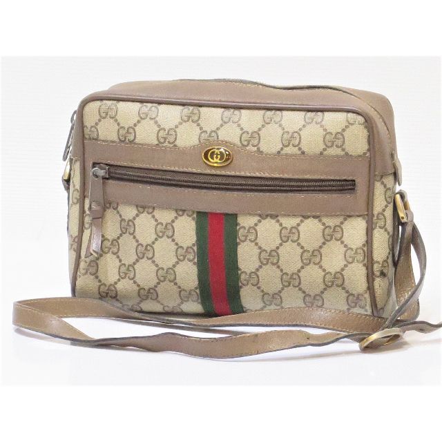 GUCCI - オールドグッチ　シェリーライン　ショルダーバッグ　GUCCI