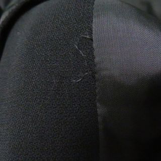 Max Mara - マックスマーラ コート 黒系 42 ウール100% 白タグ