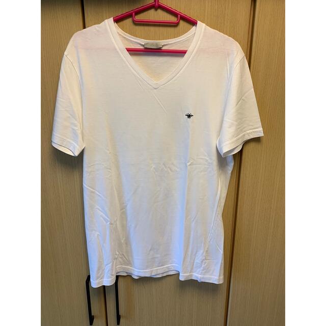 メンズ正規 Dior Homme ディオールオム BEE 蜂 Vネック Tシャツ