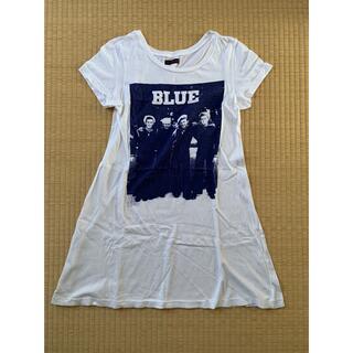 ブルーブルー(BLUE BLUE)のBlue Blue Tシャツワンピ　値下げ(ひざ丈ワンピース)