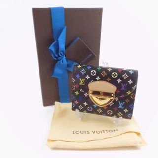 ルイヴィトン(LOUIS VUITTON)のルイヴィトン モノグラム マルチカラーポルトフォイユジョイ 財布 AY2290W(折り財布)