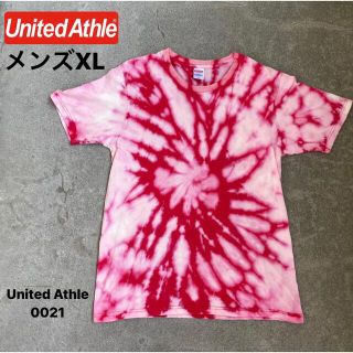 メンズ服 タイダイ染め ブリーチ加工 カットソー Tシャツ 新品 丸首 ゆるだぼ(Tシャツ/カットソー(半袖/袖なし))