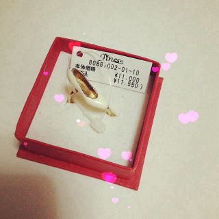 シューズリング💍(^O^)／(リング(指輪))