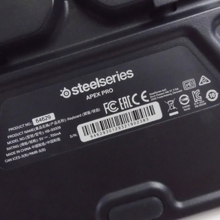 スティールシリーズ APEX PRO ゲーミングキーボード HY184スマホ/家電/カメラ