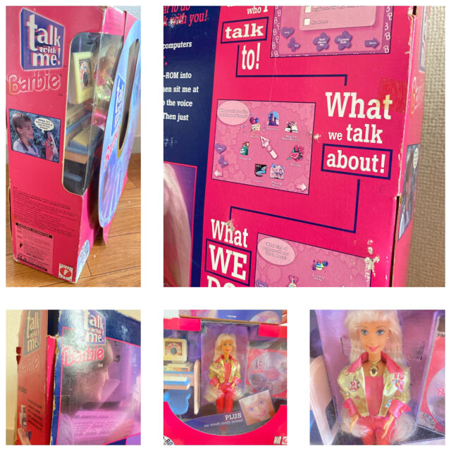【デッドストック】talke with me! Barbie エンタメ/ホビーのおもちゃ/ぬいぐるみ(キャラクターグッズ)の商品写真