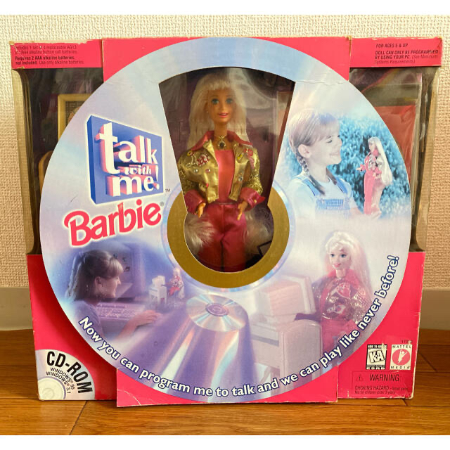 【デッドストック】talke with me! Barbie エンタメ/ホビーのおもちゃ/ぬいぐるみ(キャラクターグッズ)の商品写真