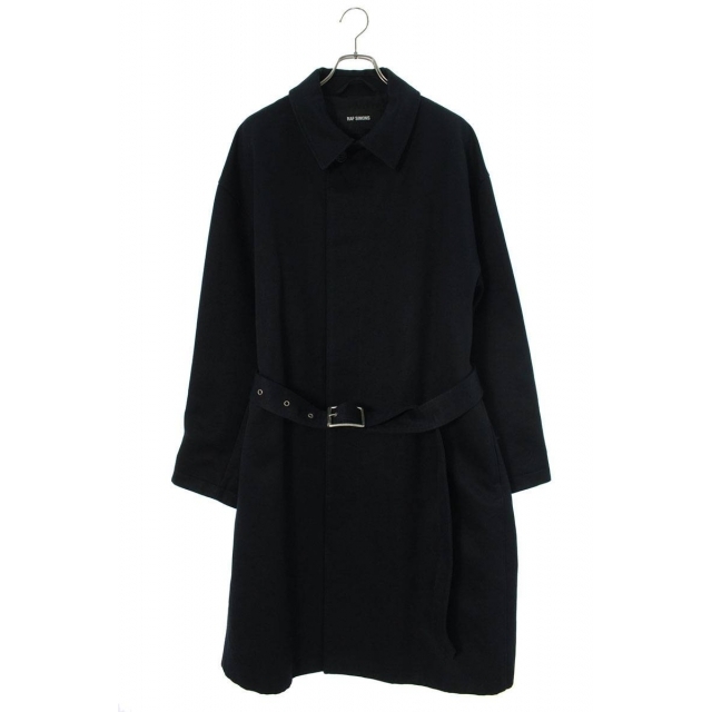 高い素材】 RAF SIMONS - ラフシモンズ ベルト付きカーコート 46の通販