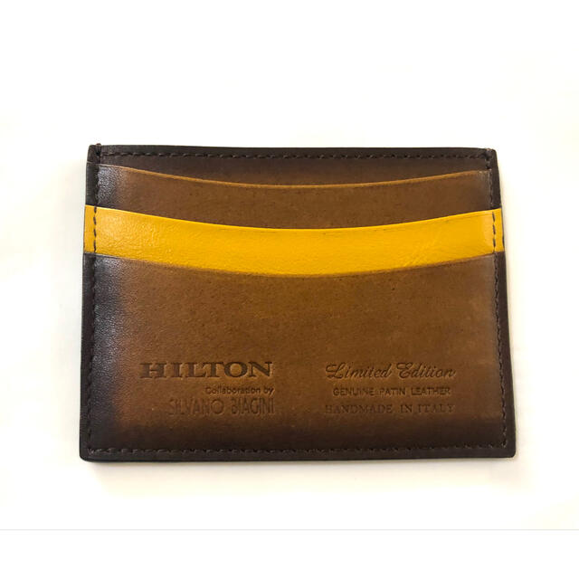 HILTON TIME - HILTON×SILVANO BIAGINI 美品 カードパスケース の通販