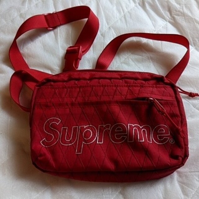 Supreme 18FW Shoulder Bag Red 新品 ショルダー