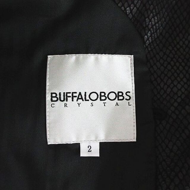 BUFFALO BOBS(バッファローボブス)のバッファロー ボブス ジャケット テーラード 長袖 シングル 総裏 2 ブラック メンズのジャケット/アウター(テーラードジャケット)の商品写真