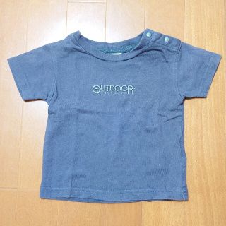 アウトドア(OUTDOOR)のOUTDOOR ロゴ Tシャツ 80 黒(Ｔシャツ)