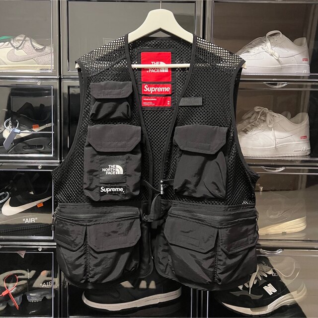 supreme × the north face ベスト