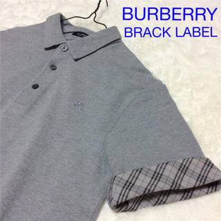 バーバリーブラックレーベル(BURBERRY BLACK LABEL)のバーバリーブラックレーベル　　ポロシャツ　　Lサイズ(ポロシャツ)