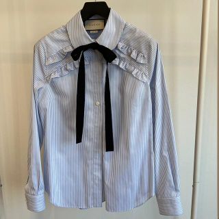 グッチ リボンシャツ シャツ/ブラウス(レディース/長袖)の通販 3点