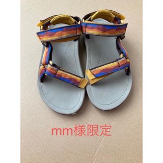 テバ(Teva)の【送料込み】teva サンダル キッズ　19cm(サンダル)