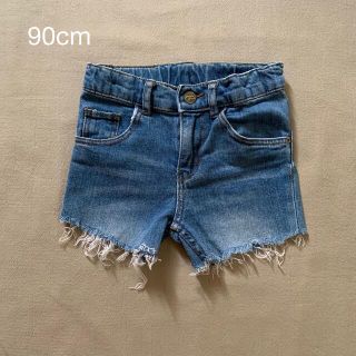 エイチアンドエム(H&M)のH&M かたちに拘る キッズ デニム ショートパンツ 90cm(パンツ/スパッツ)