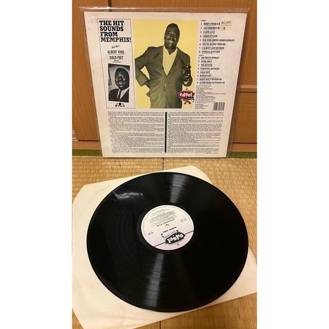 Albert king アルバートキング　レコード　LP 中古 エンタメ/ホビーのCD(ブルース)の商品写真
