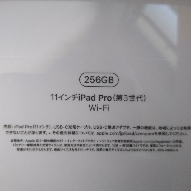 2021 Apple 11インチiPad Pro シルバー 256GB