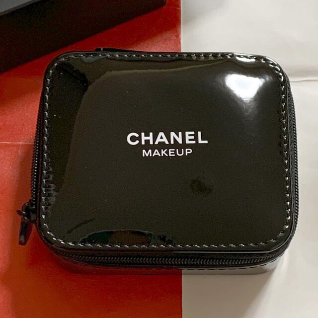 現金特価】 コスメポーチ CHANEL/ブラックリップポーチ ミニ