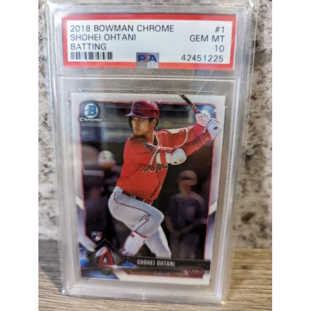 2018 Bowman 大谷翔平 ルーキーカード PSA-10