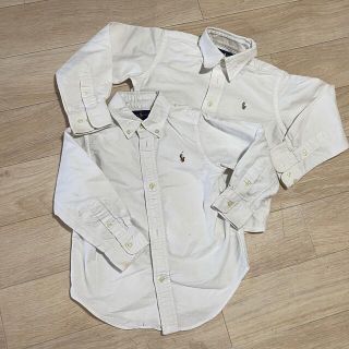 ポロラルフローレン(POLO RALPH LAUREN)のラルフローレン　ホワイトワイシャツ　2枚★(ブラウス)