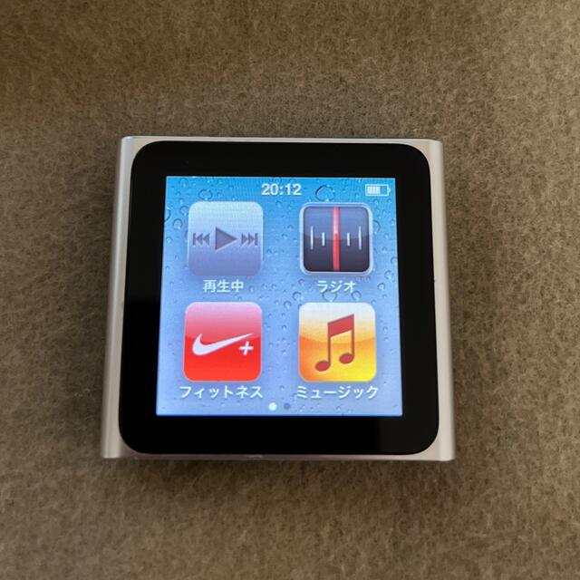 iPod(アイポッド)のiPod nano 第6世代MC525LL スマホ/家電/カメラのオーディオ機器(ポータブルプレーヤー)の商品写真