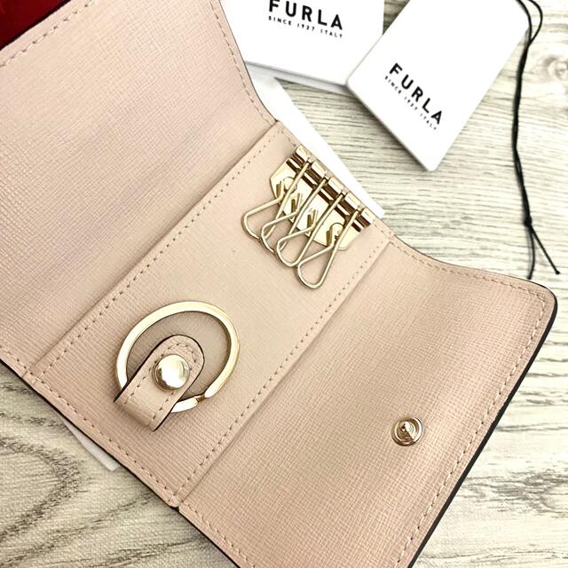 《新品》FURLA フルラ イエロー バニラ レザー キーケース 1