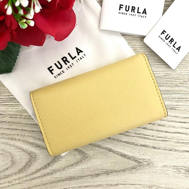 《新品》FURLA フルラ イエロー バニラ レザー キーケース 2