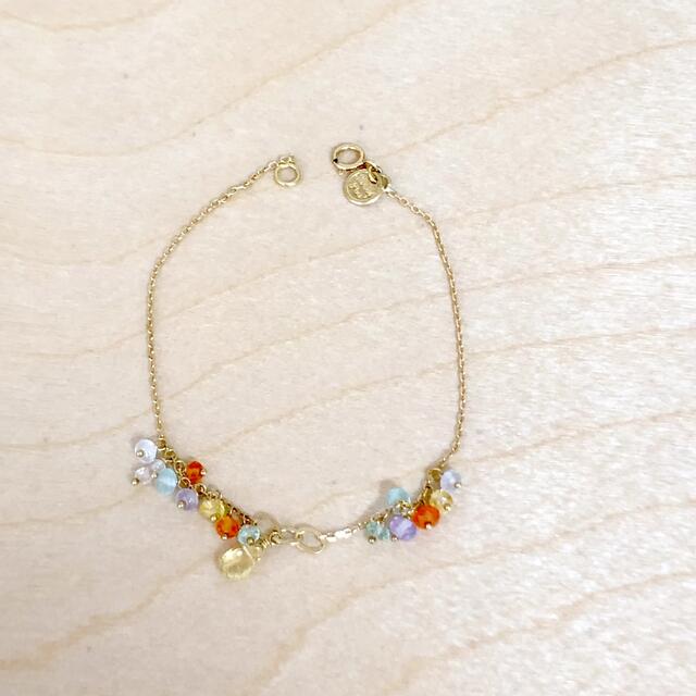 sweet pea ブレスレット　18k