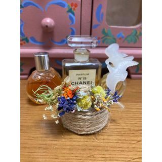 お値下げ⭐️3点セット💐ミニチュアスワッグ💐ドライフラワー花束①(ドライフラワー)