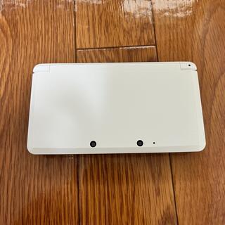 ニンテンドー3DS(ニンテンドー3DS)のNintendo 3DS  本体ピュアホワイト　カセット1セット(携帯用ゲーム機本体)