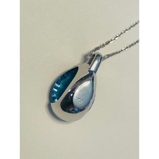 tasaki ルミノネックレスペンダントロンドンブルートパーズ