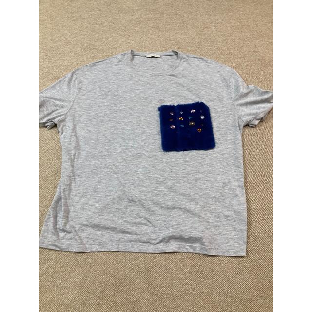 ZARA(ザラ)のオーバーサイズT ザラ　サイズ28 レディースのトップス(Tシャツ(半袖/袖なし))の商品写真