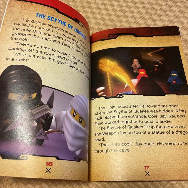 Lego(レゴ)の洋書　ninjago masters of Spinjitzu ニンジャゴー　 エンタメ/ホビーの本(洋書)の商品写真