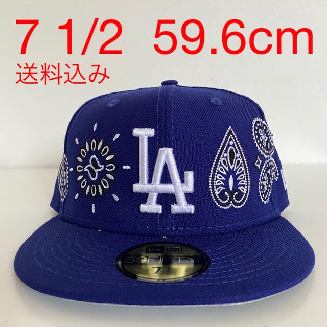 キャップツバ裏グレー New Era 1/2 Cap ニューエラ ドジャース キャップ