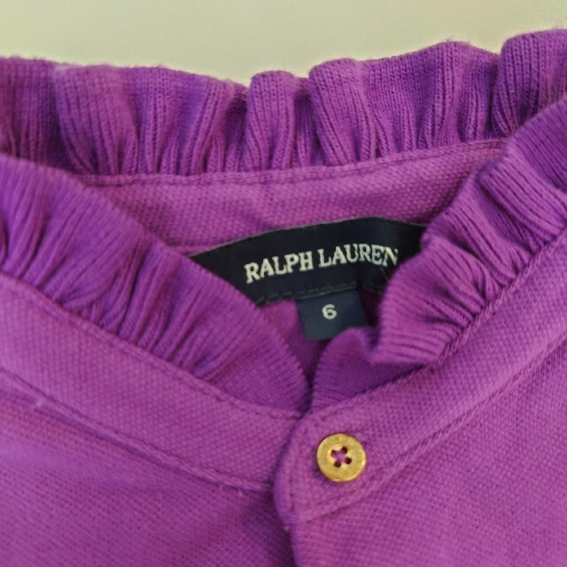 Ralph Lauren(ラルフローレン)のラルフローレン 長袖カットソー キッズ/ベビー/マタニティのキッズ服女の子用(90cm~)(Tシャツ/カットソー)の商品写真