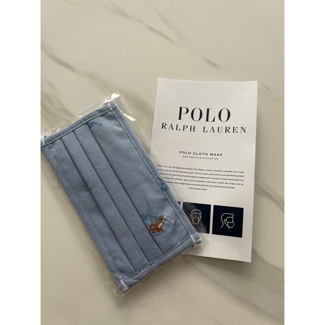 POLO RALPH LAUREN(ポロラルフローレン)の新品☆Ralph Laurenキッズマスク キッズ/ベビー/マタニティのこども用ファッション小物(その他)の商品写真