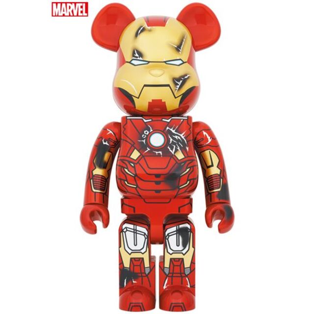 BE@RBRICK IRON MAN MARK VII DAMAGE 1000%