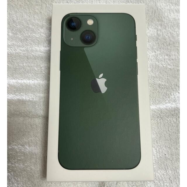 アウトレットセール iPhone 13 mini 512GB Green AppleCare+未開封 スマートフォン本体
