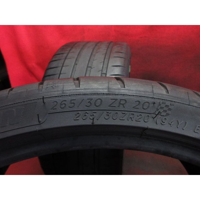 タイヤ 中古タイヤ2本 265/30ZR20 ミシュラン PILOT★13026Tの通販 by 株式会社 スパルコトレーディング|ラクマ サマータイ