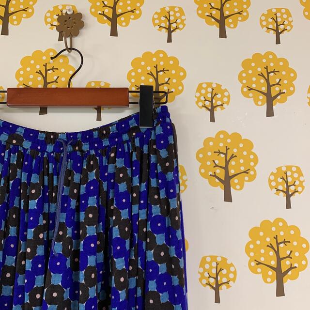 mina perhonen(ミナペルホネン)のミナペルホネン forest ring ロングスカート36 レディースのスカート(ロングスカート)の商品写真