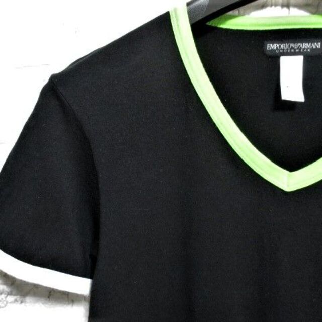 Emporio Armani(エンポリオアルマーニ)のエンポリオ アルマーニ ワンポイント イーグル ロゴ Tシャツ 半袖/メンズ/M メンズのトップス(Tシャツ/カットソー(半袖/袖なし))の商品写真